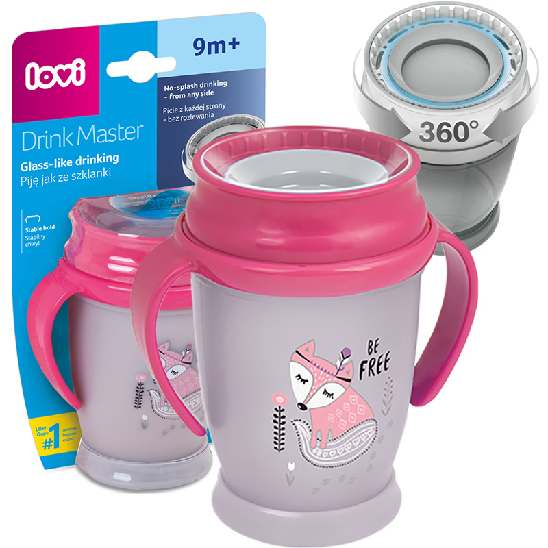 LOVI kubek niekapek 360 junior 250 ml 12M+ INDIAN SUMMER GIRL LOVI kubek niekapek 360 junior 250 ml 12M+ INDIAN SUMMER GIRL