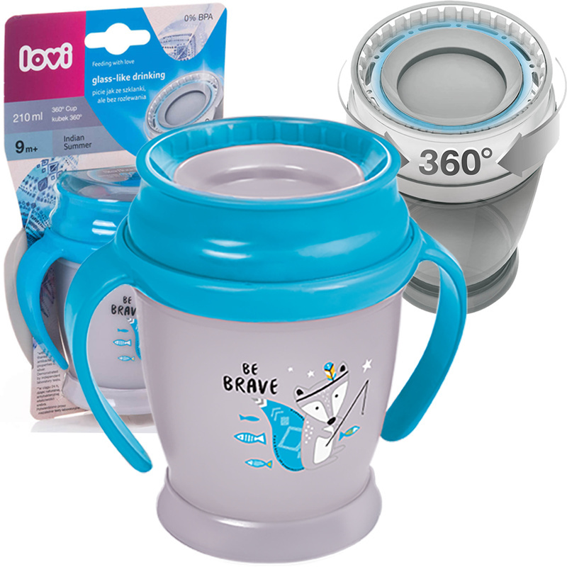 LOVI kubek niekapek 360 mini 210 ml 9+ INDIAN SUMMER BOY LOVI kubek niekapek 360 mini 210 ml 9+ INDIAN SUMMER BOY