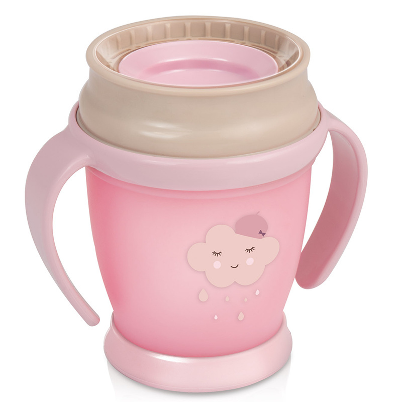 LOVI kubek niekapek 360 mini 210 ml 9+ RETRO GIRL RÓŻOWY LOVI kubek niekapek 360 mini 210 ml 9+ RETRO GIRL RÓŻOWY