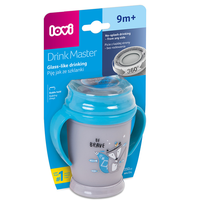LOVI kubek niekapek 360 mini 250 ml 12M+ INDIAN SUMMER BOY LOVI kubek niekapek 360 mini 250 ml 12M+ INDIAN SUMMER BOY