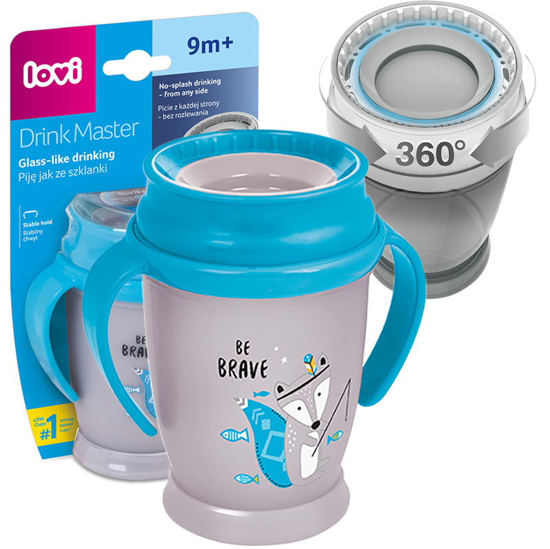 LOVI kubek niekapek 360 mini 250 ml 12M+ INDIAN SUMMER BOY LOVI kubek niekapek 360 mini 250 ml 12M+ INDIAN SUMMER BOY