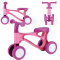 Rowerek biegowy LENA jeździk do odpychania lekki 18m+ różowy