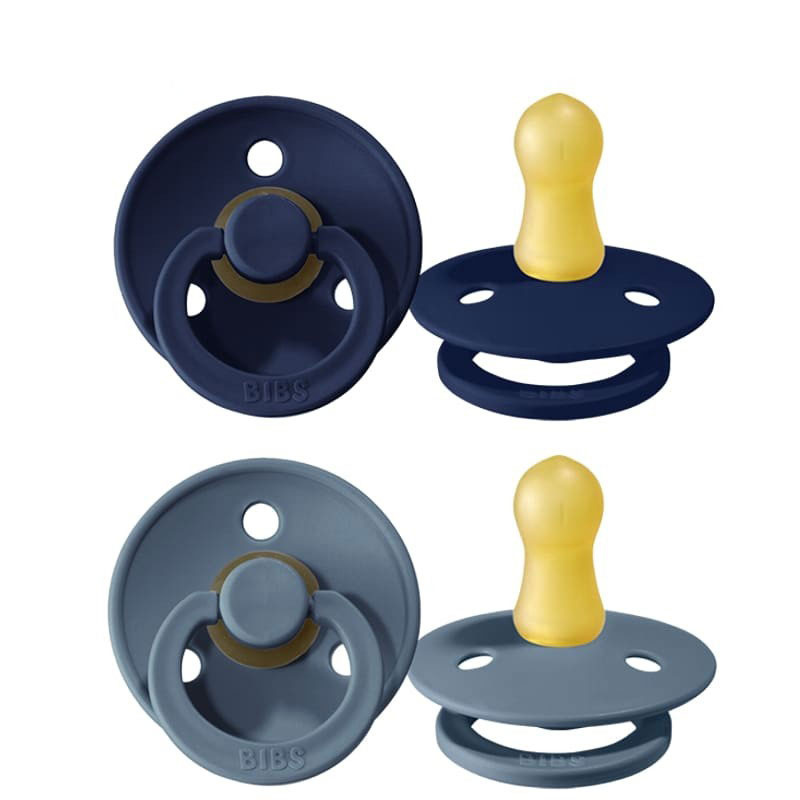 Smoczek uspokający dla dziecka BIBS 2-PACK DEEP SPACE & PETROL S kauczuk Hevea Smoczek uspokający dla dziecka BIBS 2-PACK DEEP SPACE & PETROL S kauczuk Hevea
