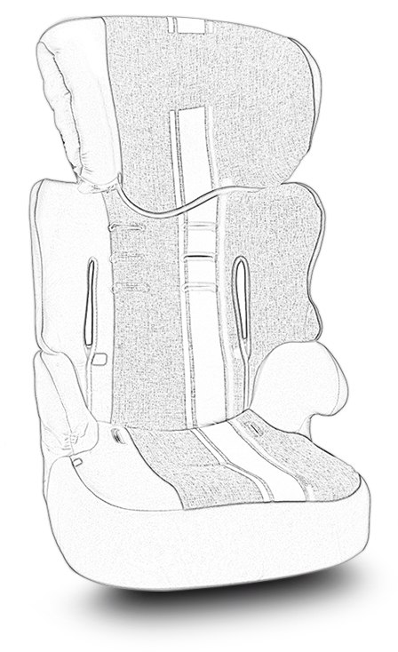 Fotelik samochodowy Beline - grupa 15-36 kg